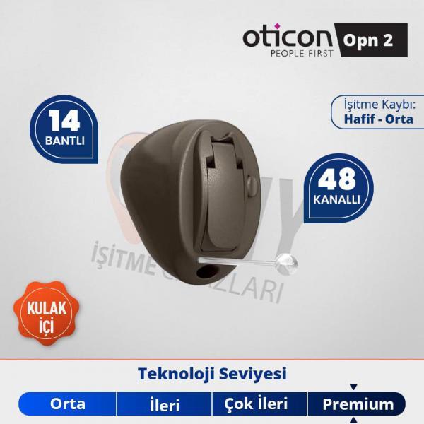 kulak içi işitme cihazı oticon opn 2 emy işitme