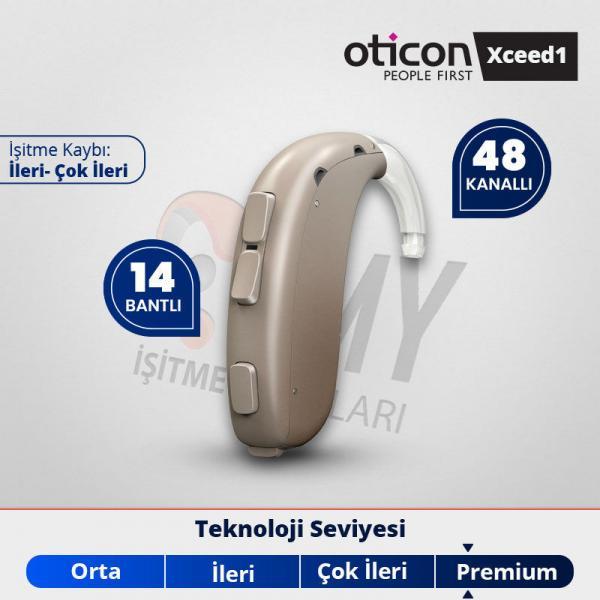 oticon xceed 1 maksimum kanal bant sayısı ve ses gucu sunar emy isitme