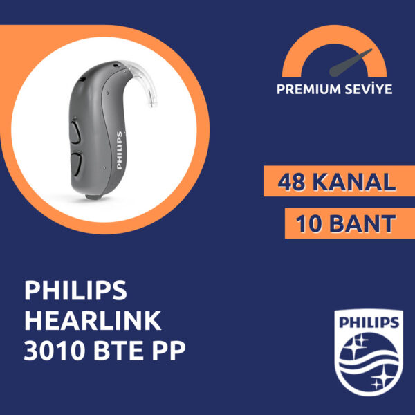 Philips Hearlink 3010 BTE PP işitme cihazı fiyatları