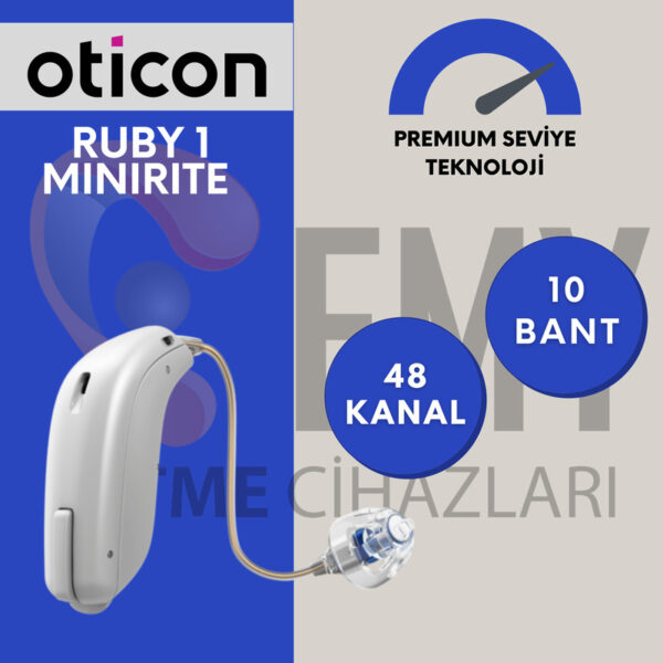 Oticon ruby 1 minirite fiyat özellik emy işitme