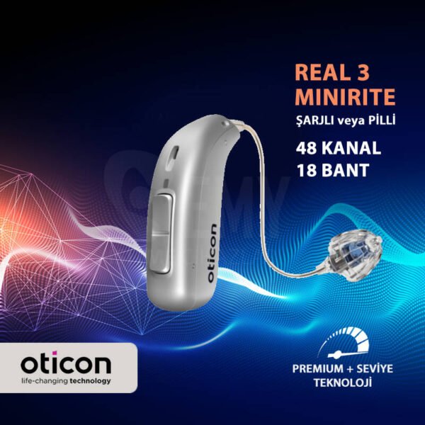 Oticon real 3 fiyatı ve özellikleri emy işitme